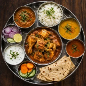 Chicken Thali