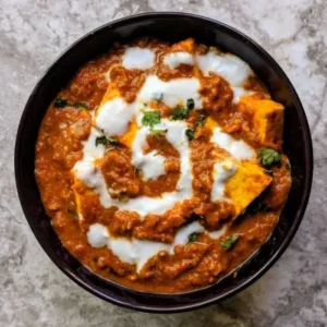 With Makhni Paneer